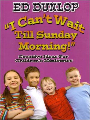 cover image of I Can't Wait Till Sunday Morning